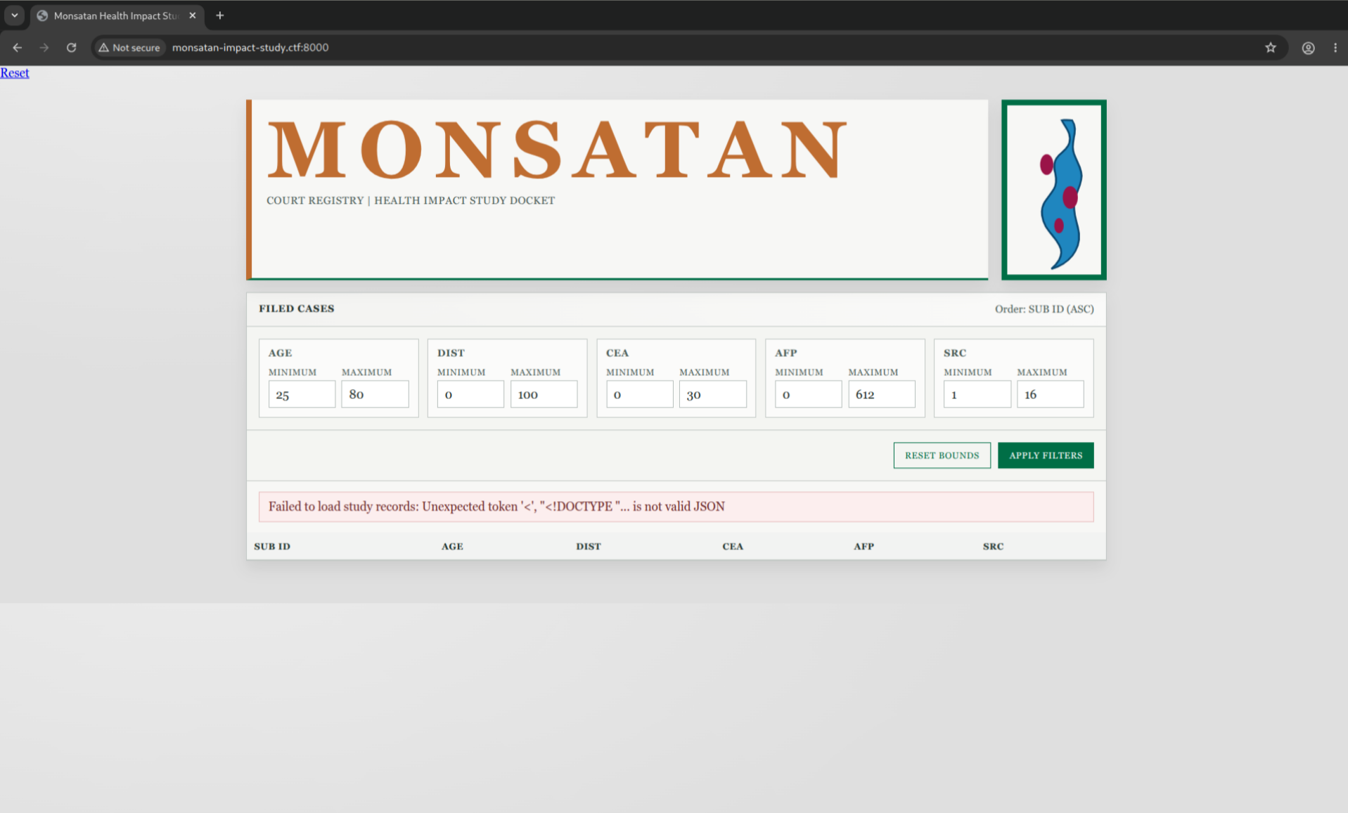 Home page